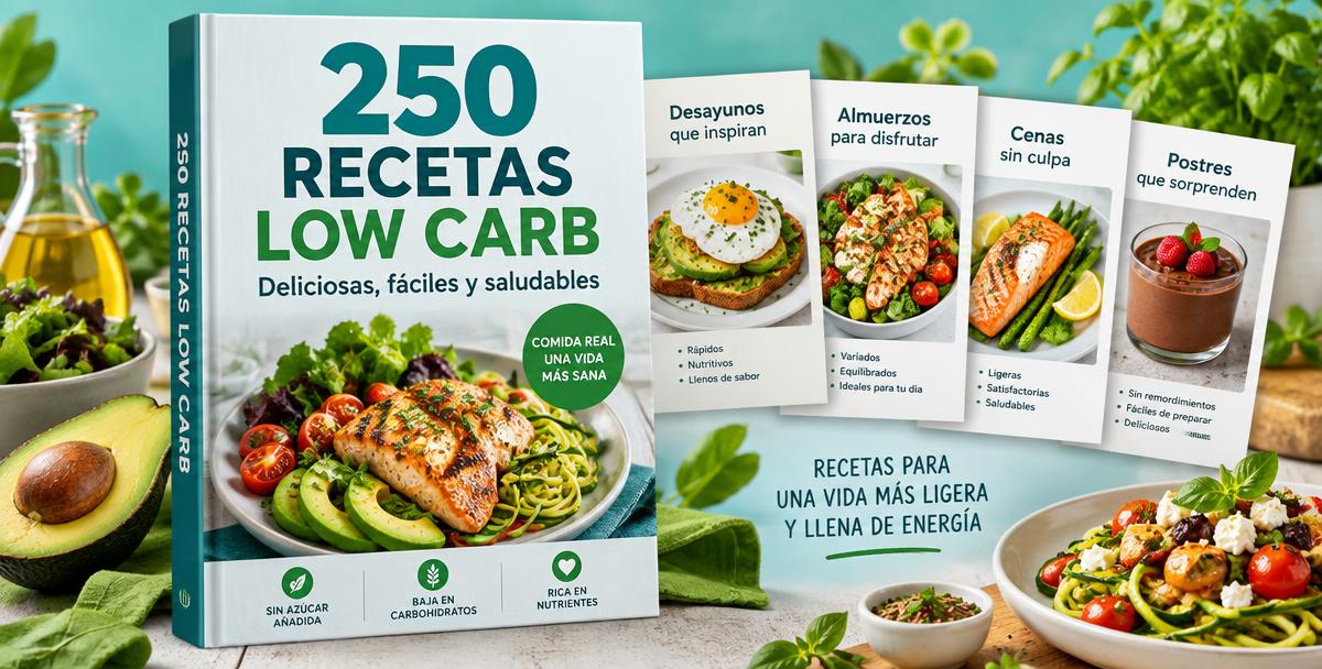 250 Recetas Low Carb